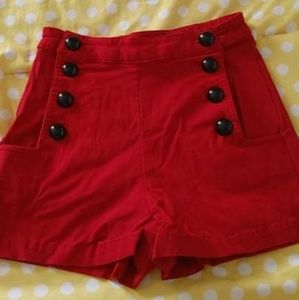 Voodoo vixen pinup shorts